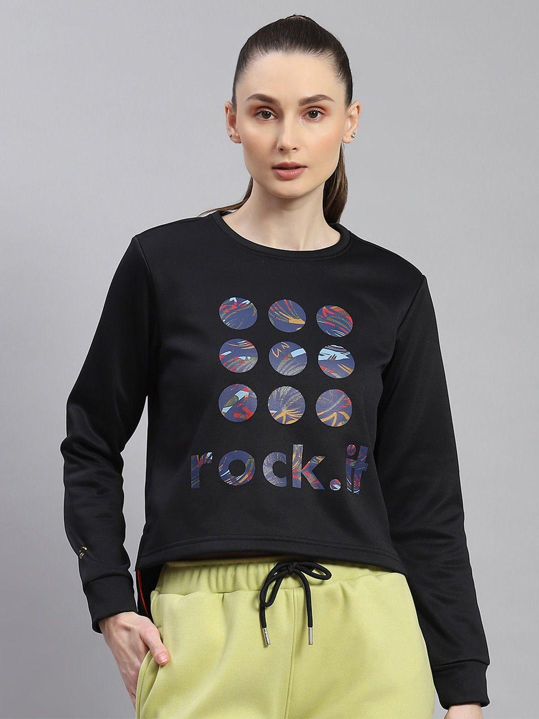 rock.it graphic printed sweatshirt
