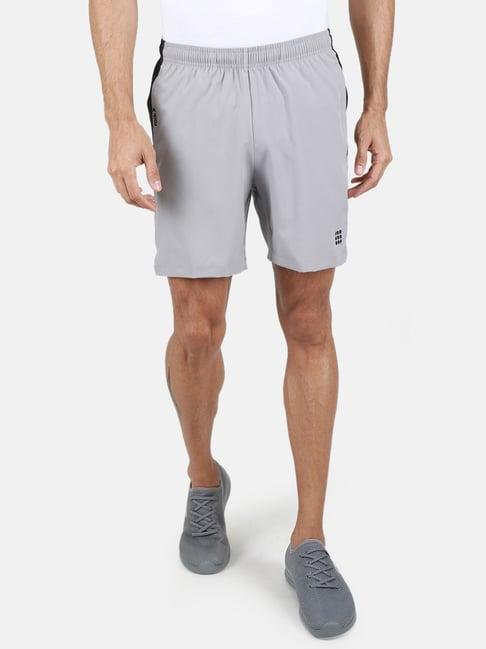 rock.it grey regular fit shorts