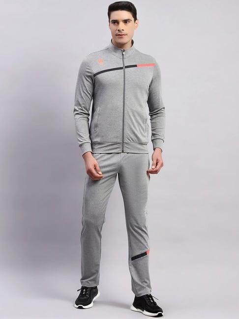 rock.it grey smart fit printed tracksuits