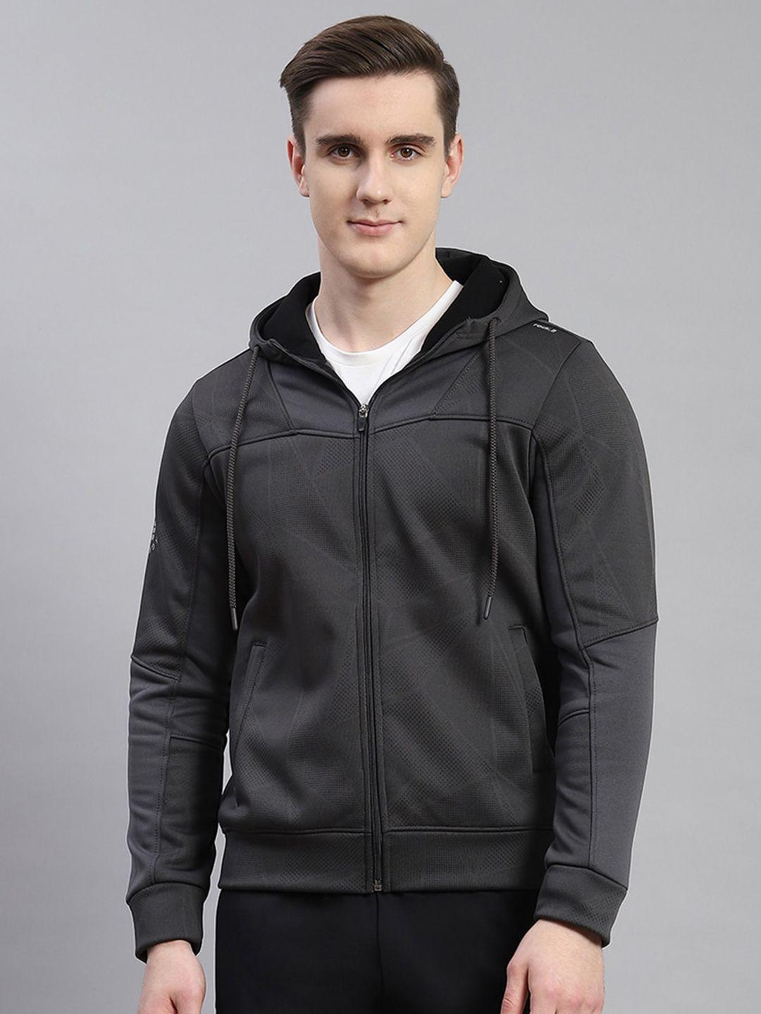 rock.it hooded front-open sweatshirt