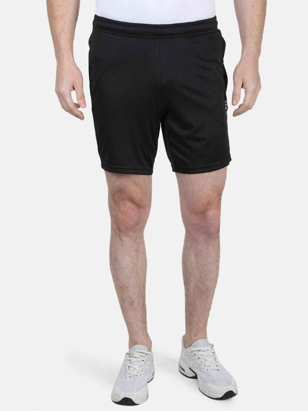 rock.it men black solid regular shorts