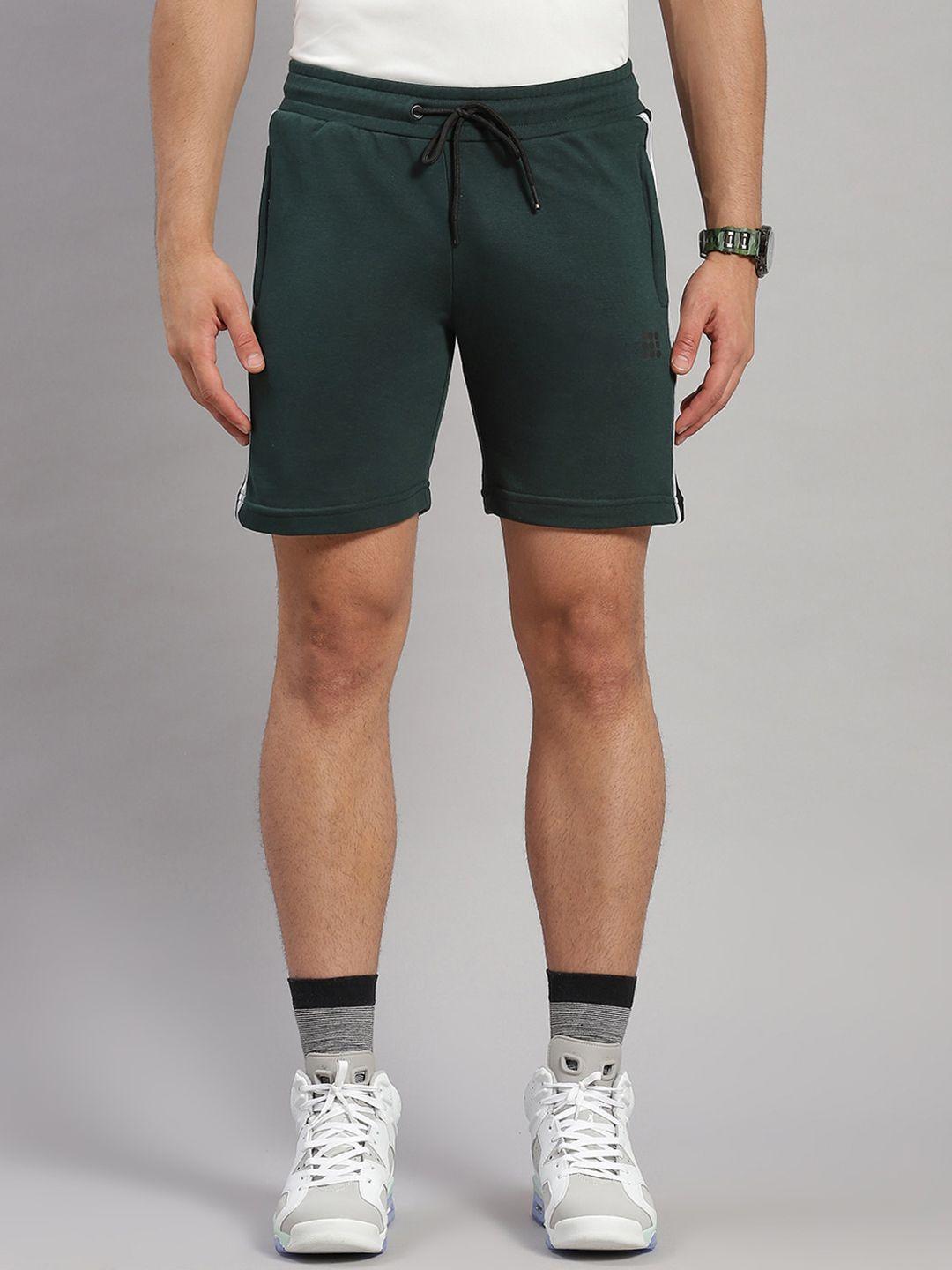 rock.it men mid rise slim fit cotton sports shorts