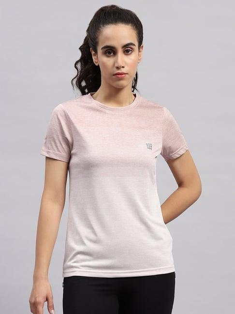 rock.it pink cotton regular fit t-shirt