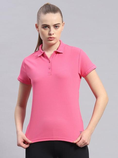 rock.it pink regular fit polo t-shirt