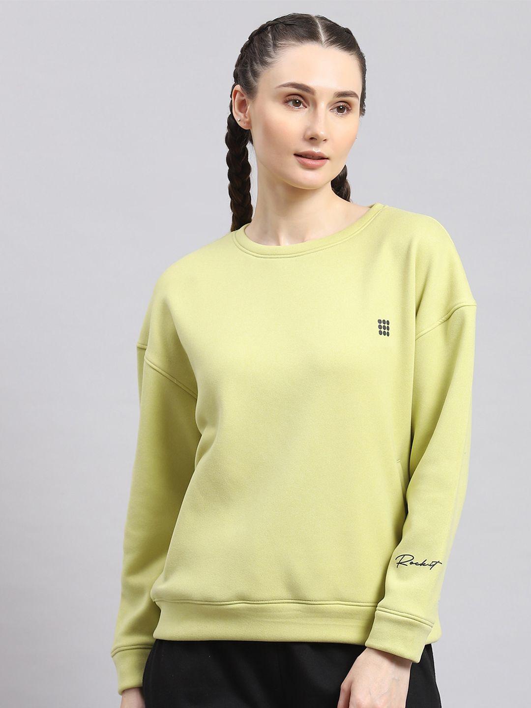 rock.it round neck long sleeves pullover sweatshirt