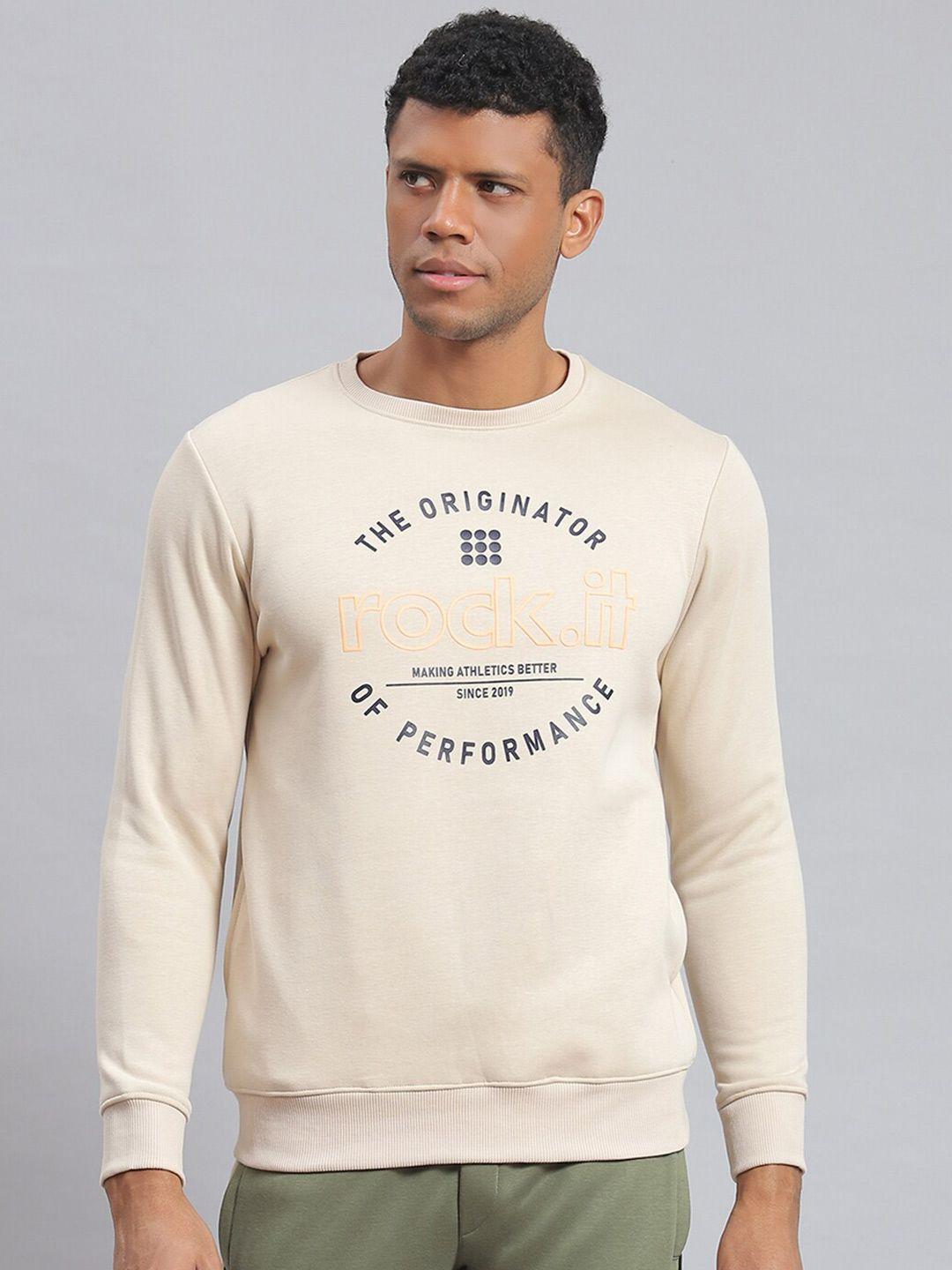 rock.it typography printed sweatshirt