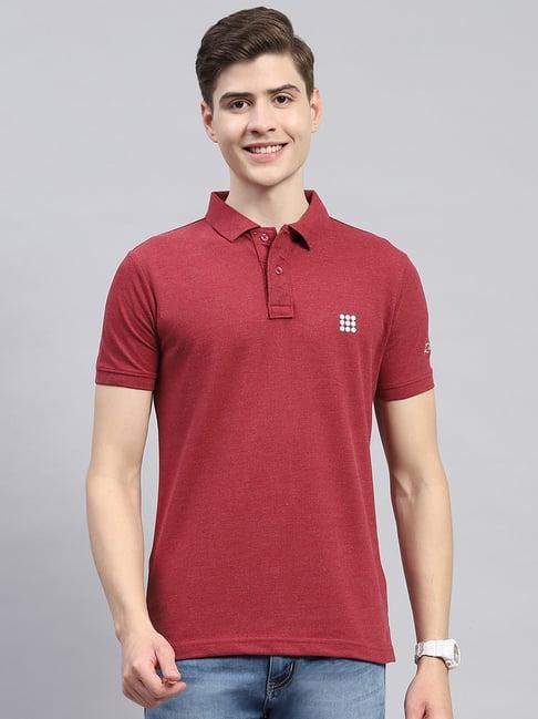 rock.it wine smart fit polo t-shirt