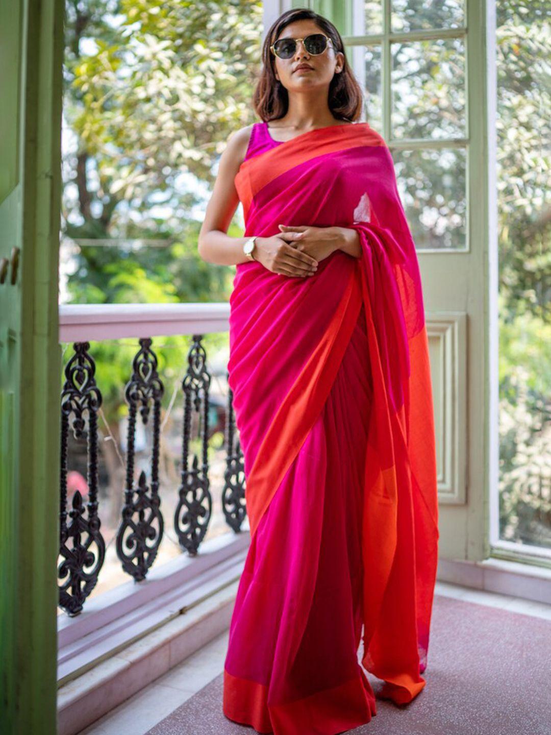 roddur pure cotton saree