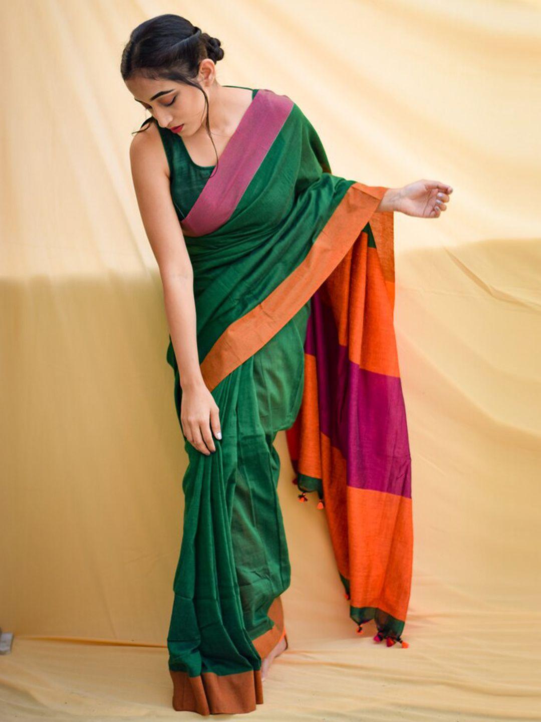 roddur pure cotton saree