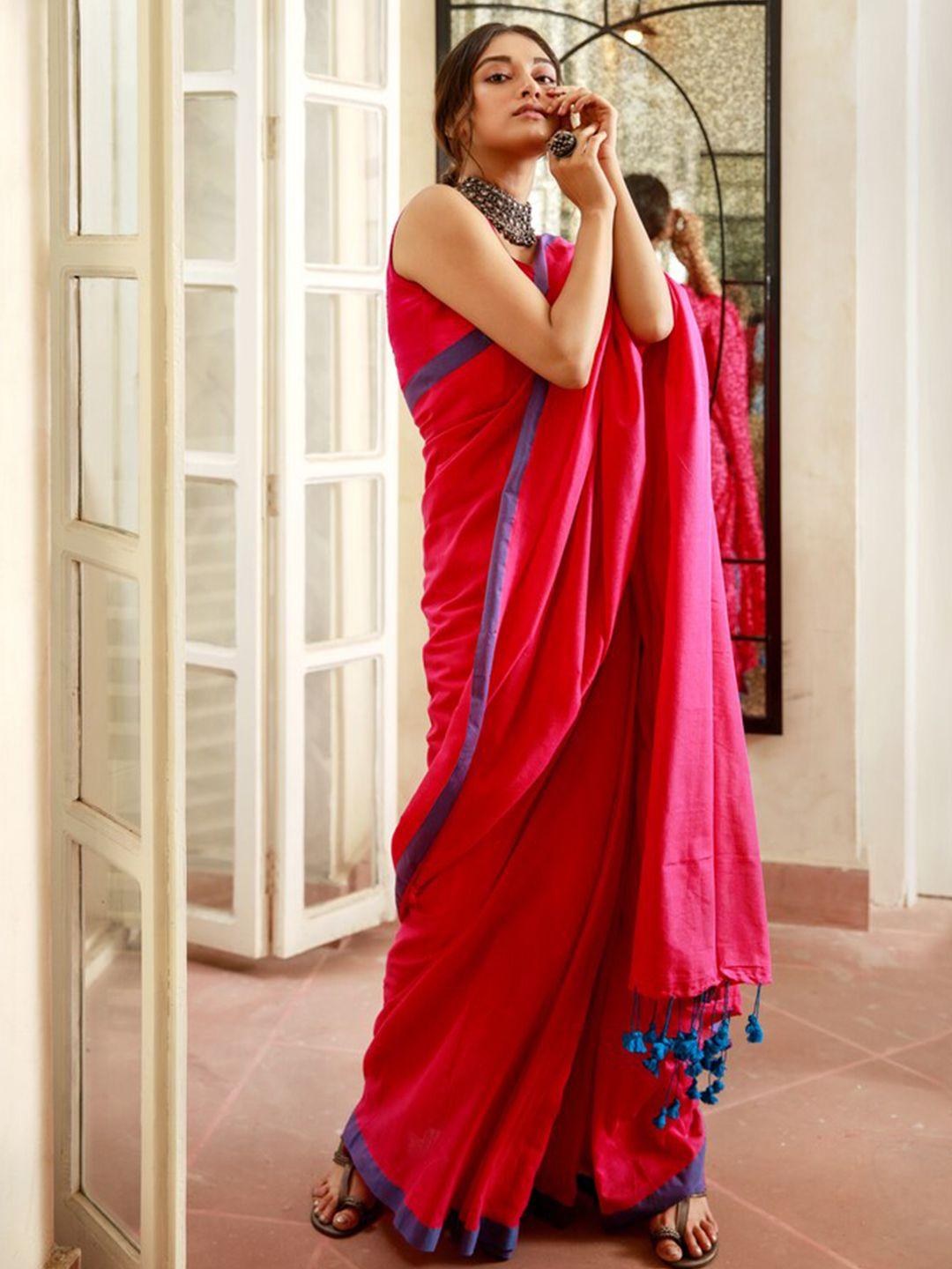 roddur pure cotton saree