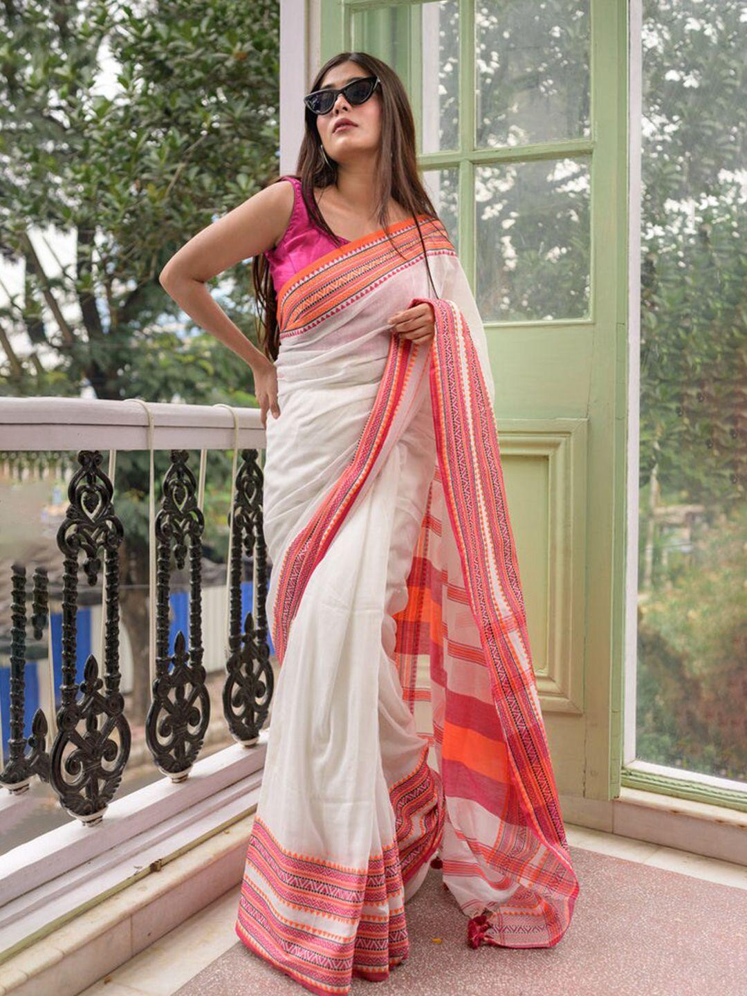 roddur pure cotton saree