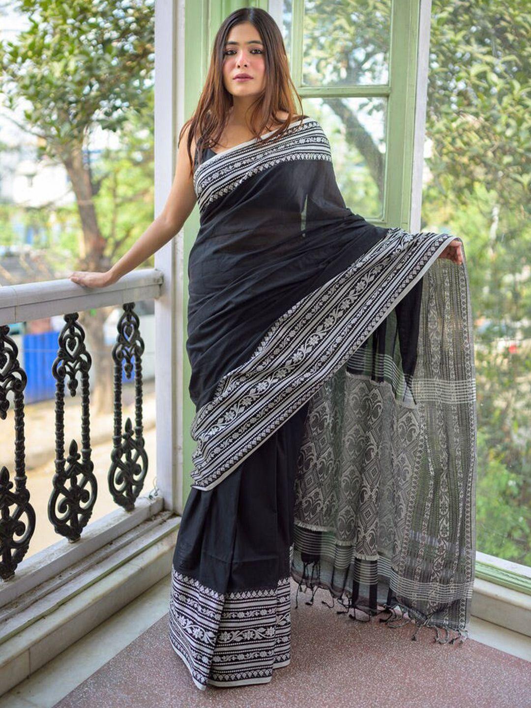 roddur pure cotton saree