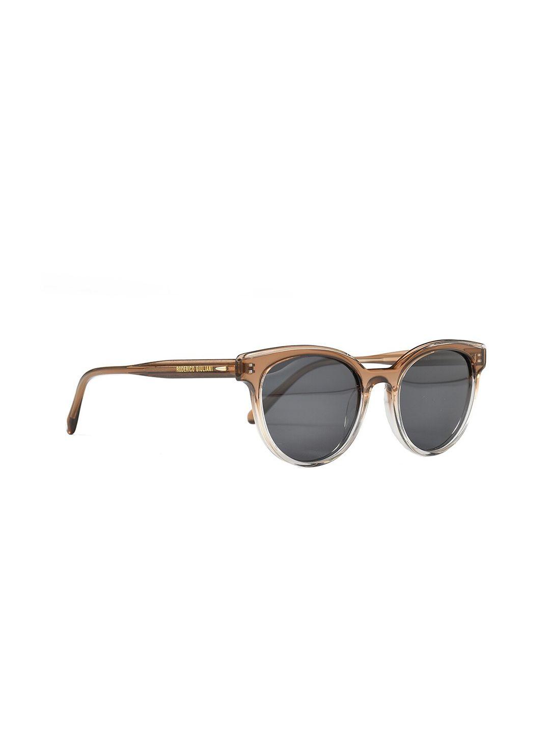 roderico giuliani oval sunglasses with polarised & uv protected lens