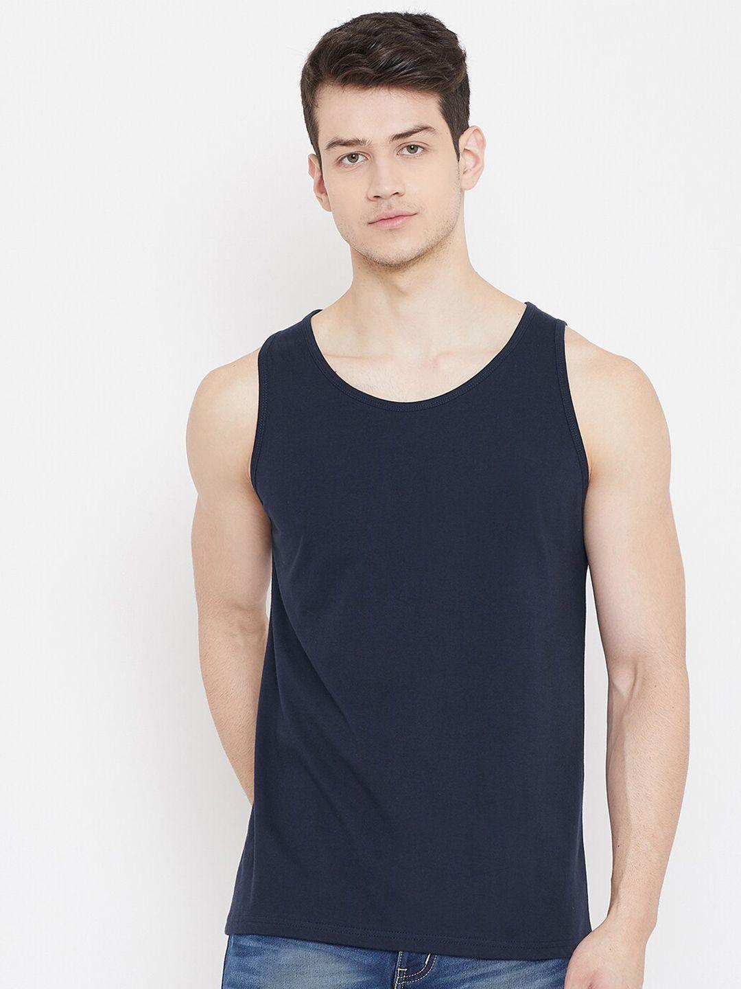 rodzen men sleeveless pure cotton t-shirt