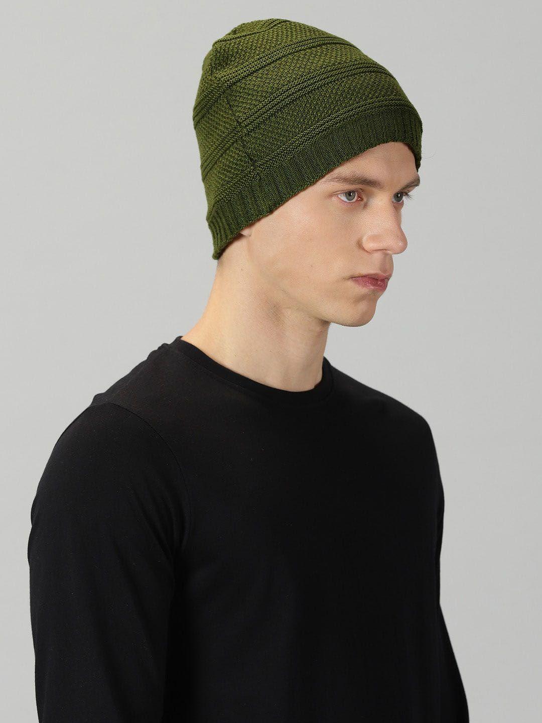 rodzen self design woollen beanie