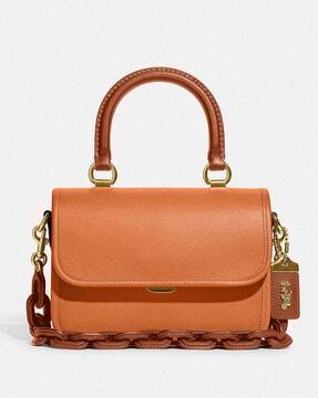 rogue top handle colourblock satchel bag
