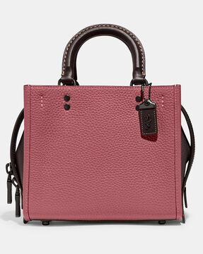 rogue 20 colourblock regenerative leather medium bag