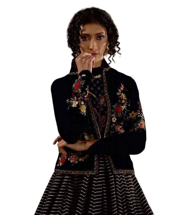 rohit bal embroidered short jacket