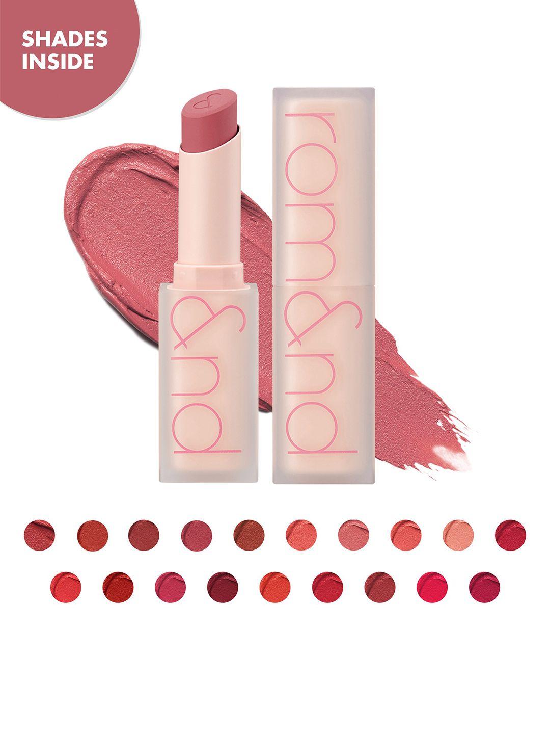 rom&nd zero matte long lasting lipstick - 3g - pink sand 10