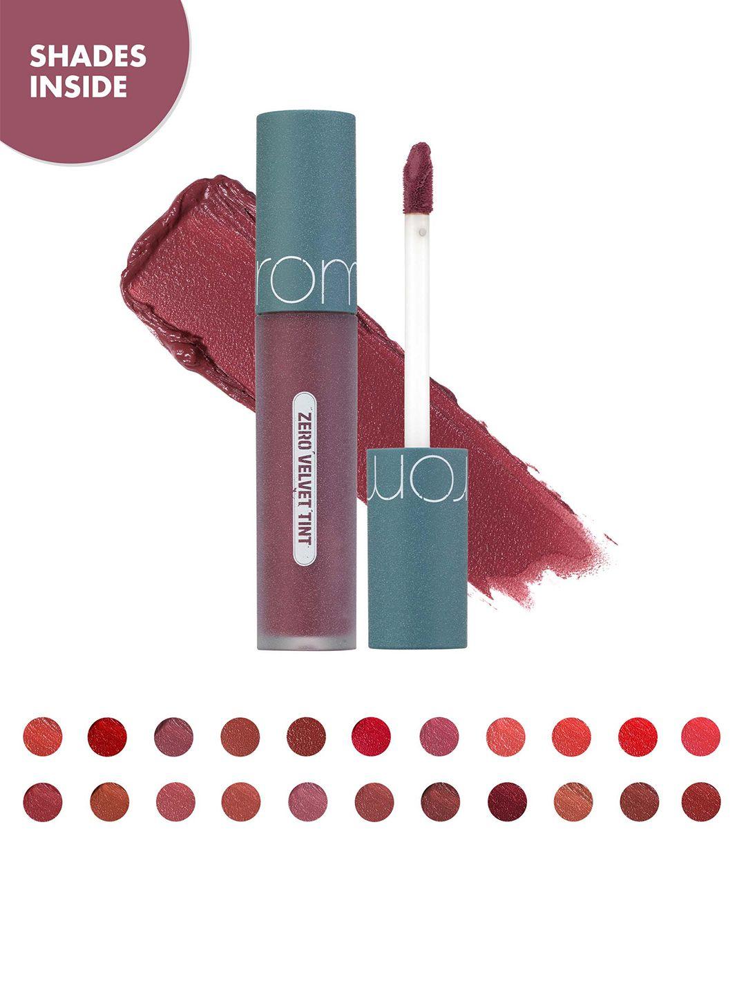 rom&nd zero velvet tint lipstick 5.5g - nerd pink 25