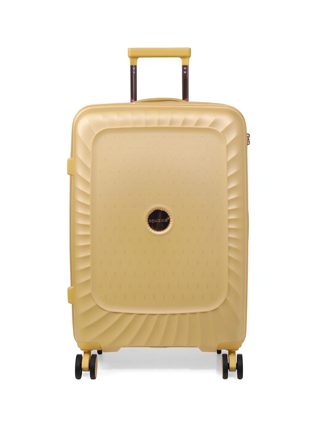 romeing sicily textured medium hard-sided trolley bag