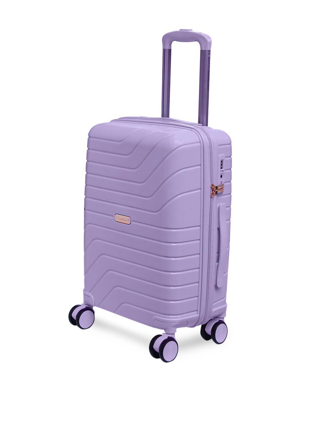 romeing tuscany textured hard-sided cabin trolley bag