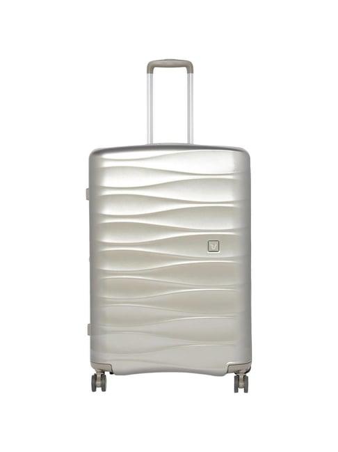 roncato stellar sabbia textured hard large trolley bag -30 cm