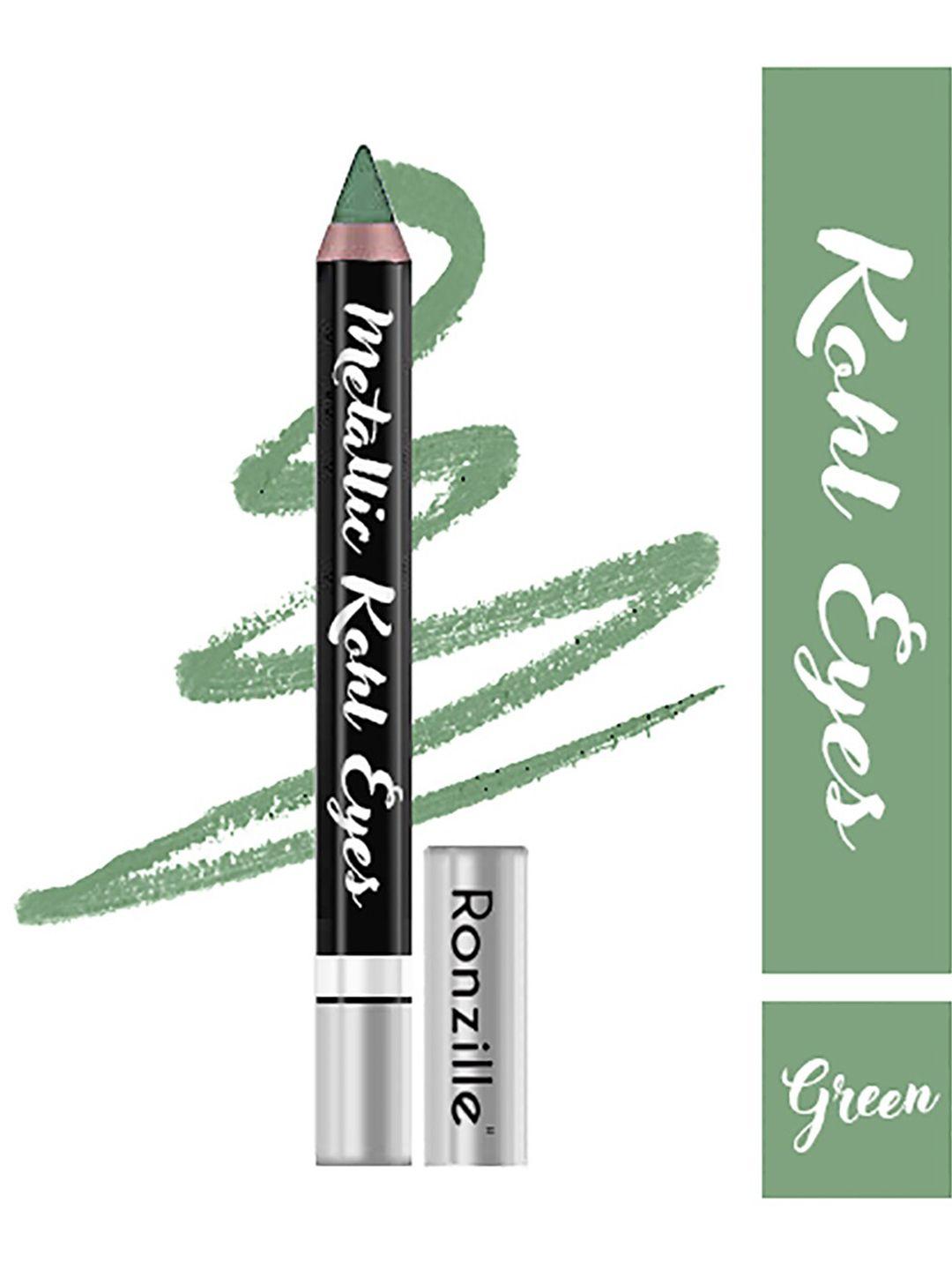 ronzille metallic kohl pencil kajal eyeliner eyeshadow - green