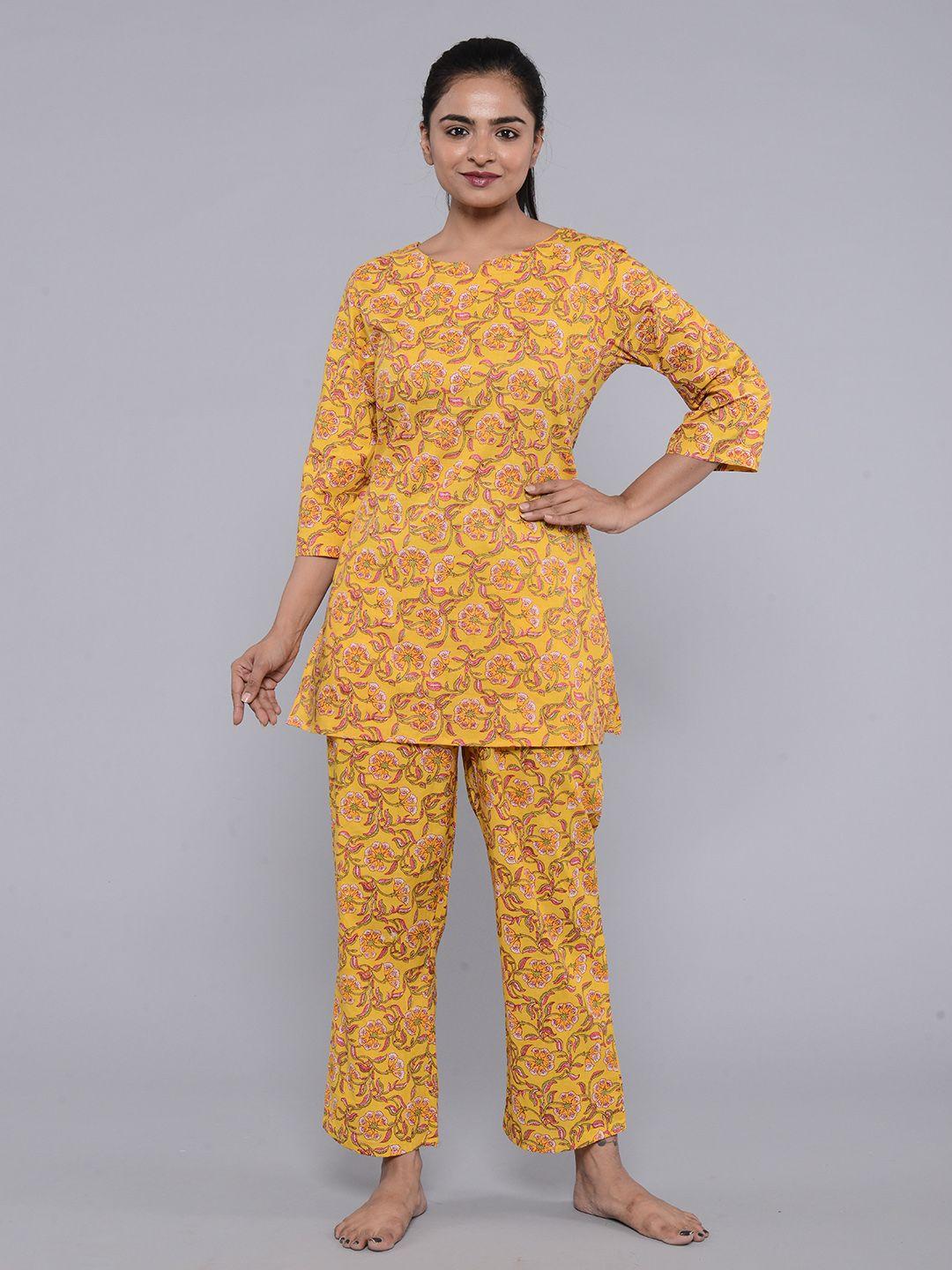 roopwati fashion women printed cotton night suit