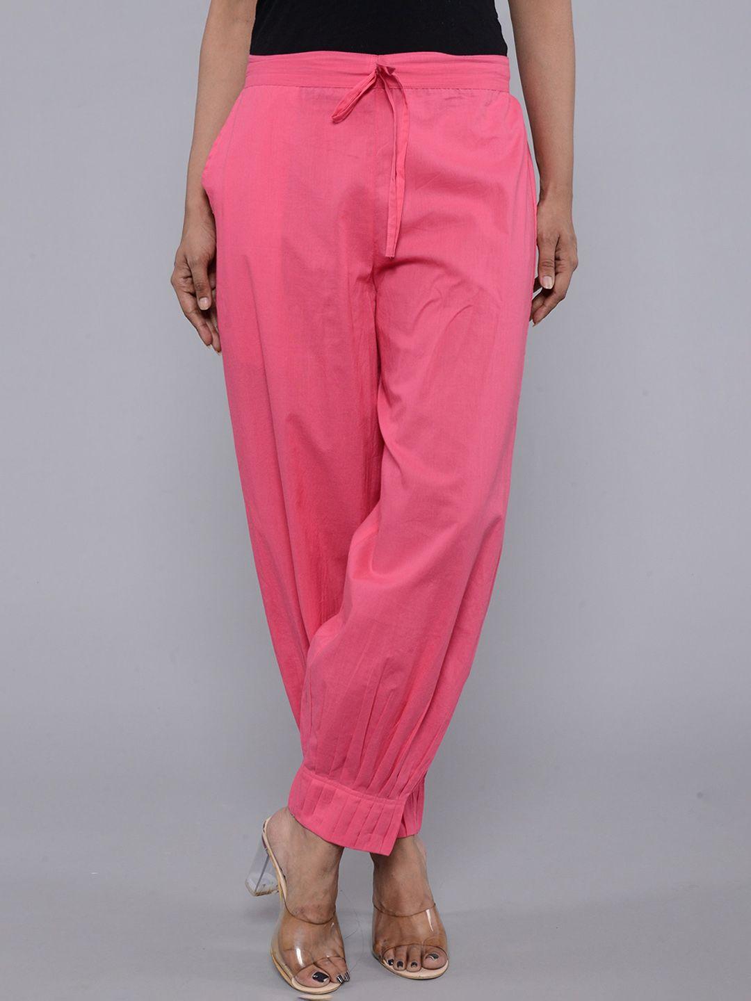 roopwati fashion women mid-rise loose-fit pure cotton salwar