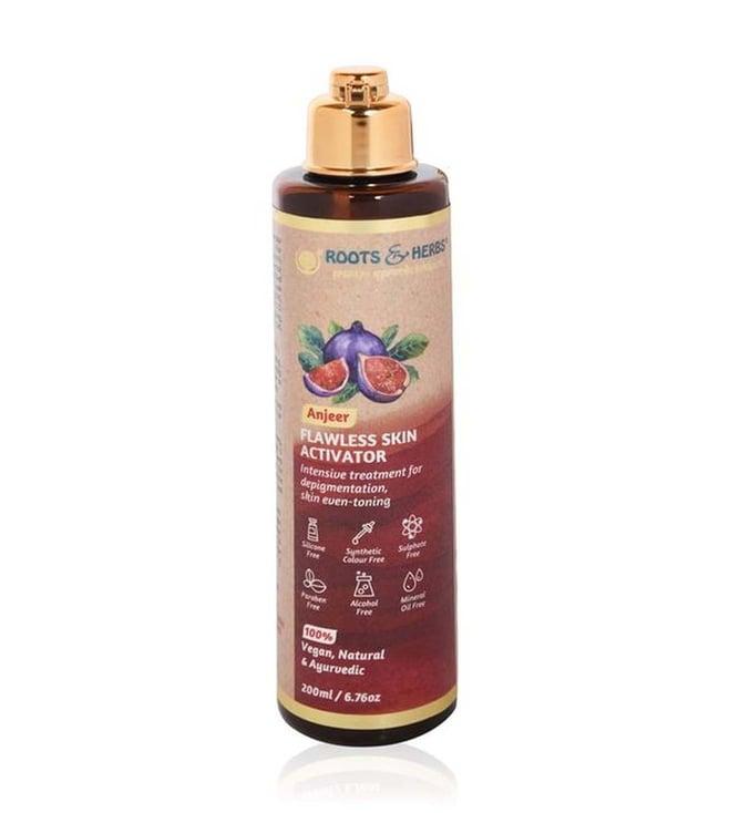 roots and herbs anjeer flawless skin activator - 220 ml