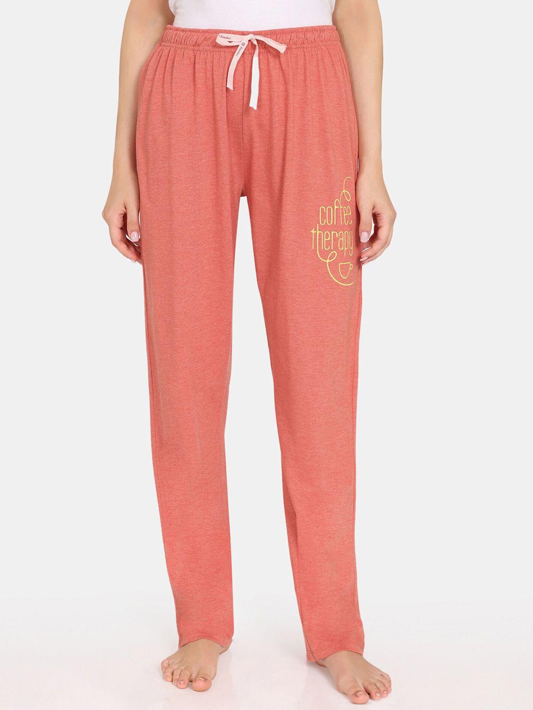 rosaline by zivame women printed stretchable lounge pants