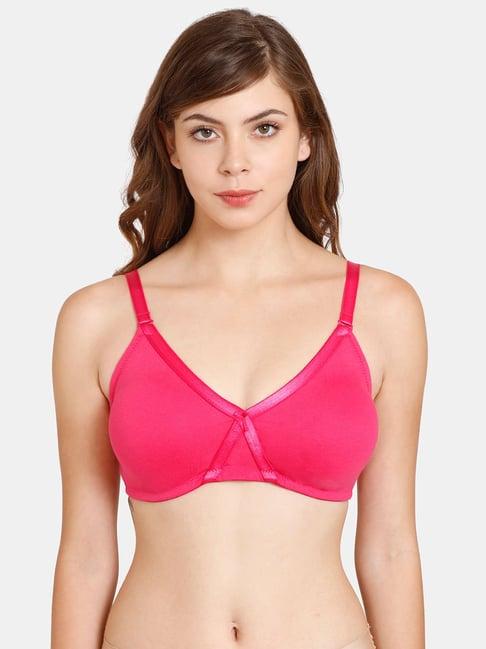 rosaline by zivame beetroot purple non wired non padded t shirt bra