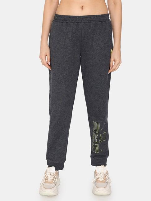 rosaline by zivame black printed joggers