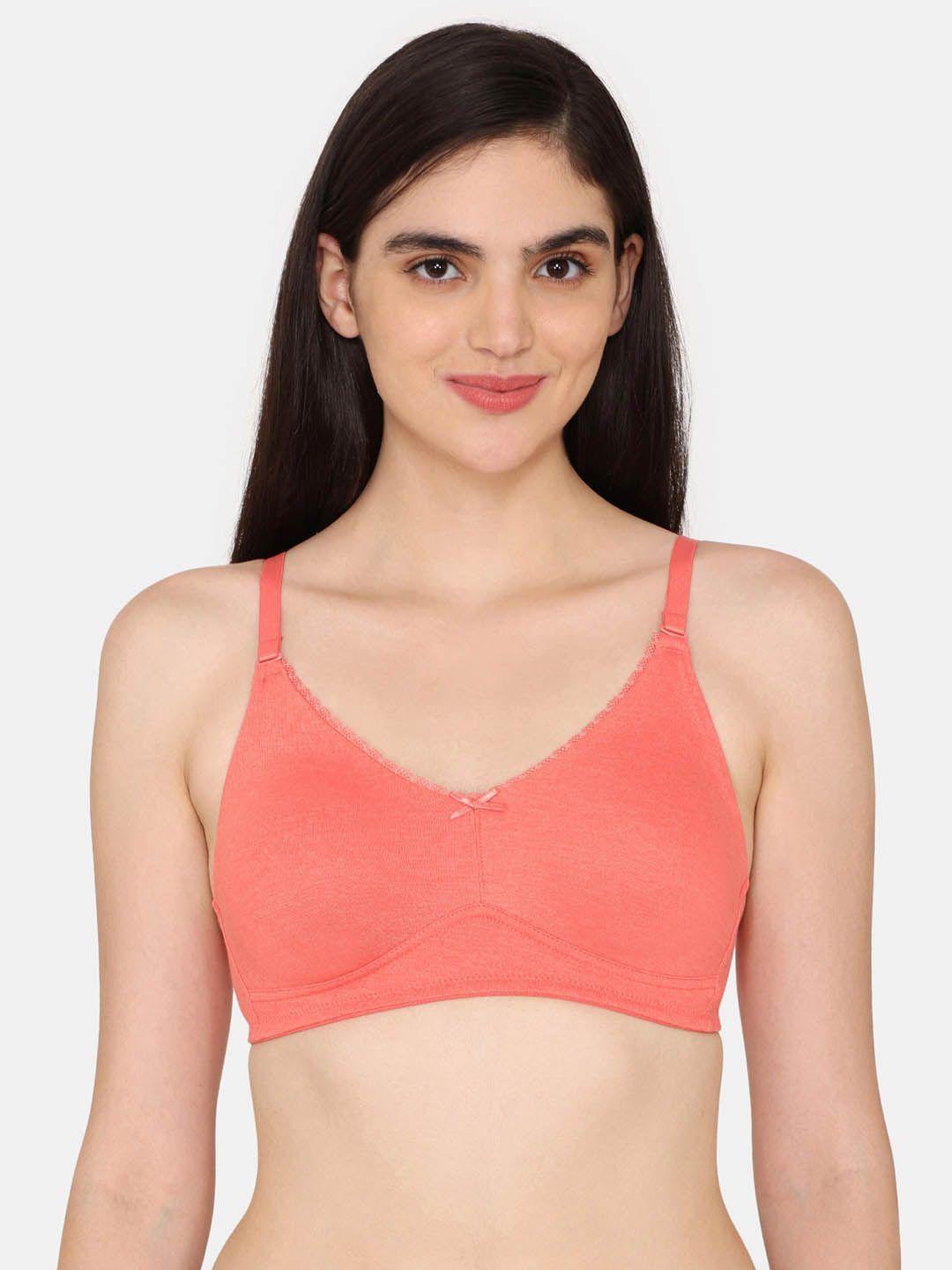 rosaline by zivame full coverage non padded t-shirt bra with all day comfort