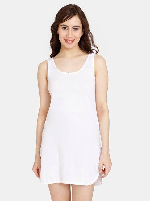 rosaline by zivame white full coverage camisole