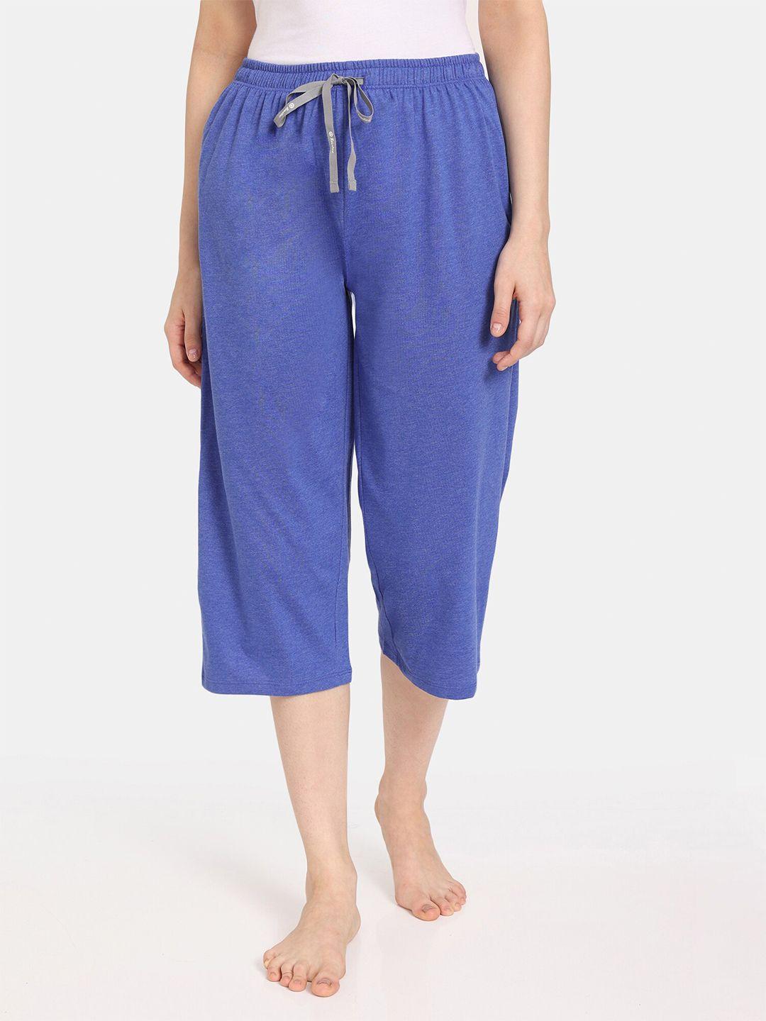 rosaline by zivame women mid-rise lounge pant