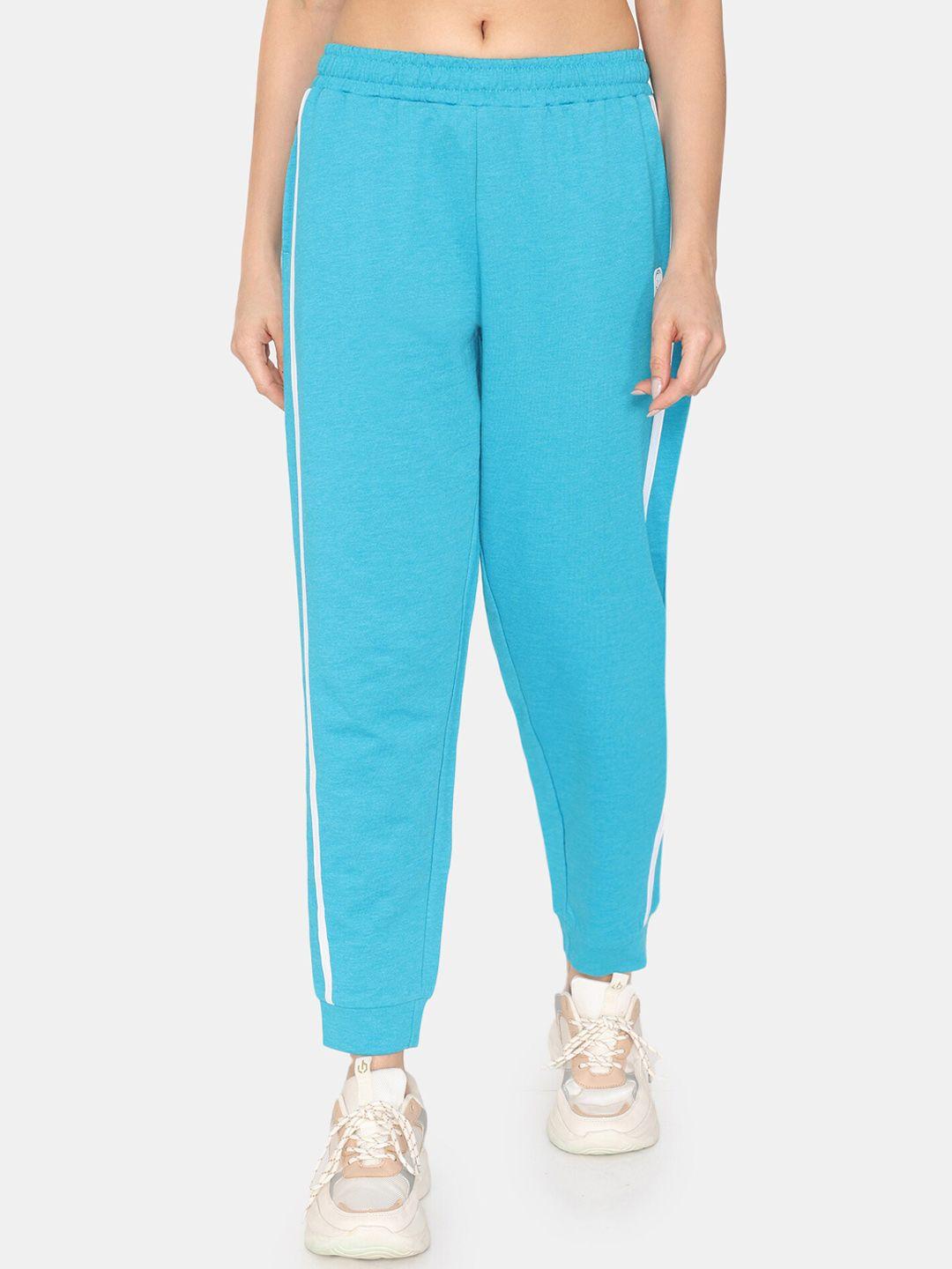 rosaline by zivame women mid rise training or gym sports joggers