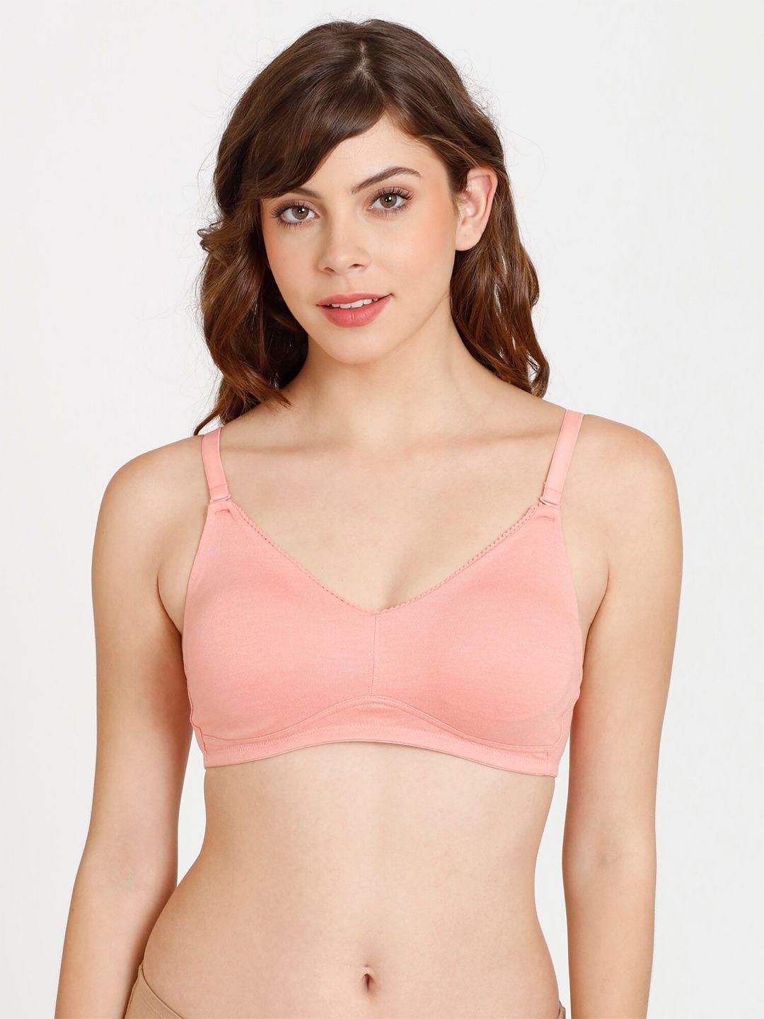 rosaline by zivame women pink bra