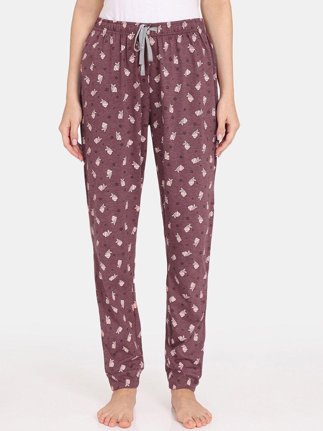 rosaline by zivame women printed lounge pant