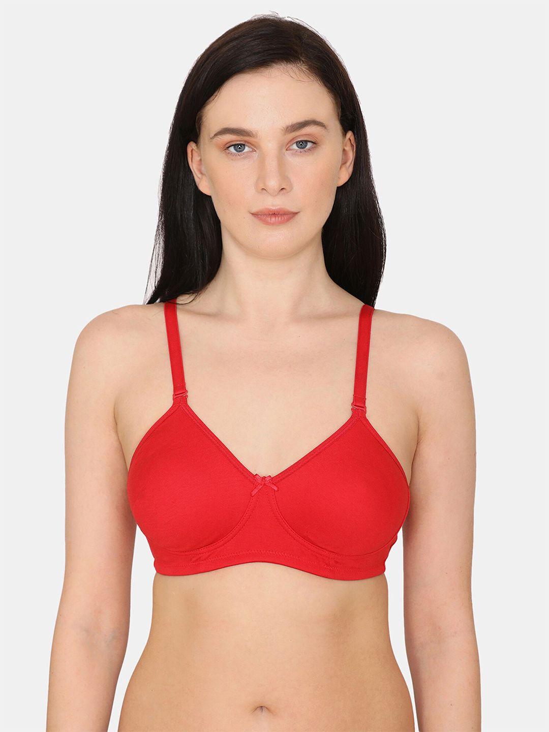 rosaline by zivame women red solid