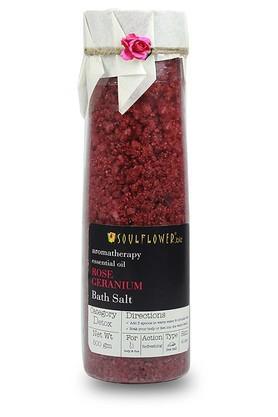 rose geranium bath salt  - 500  gm