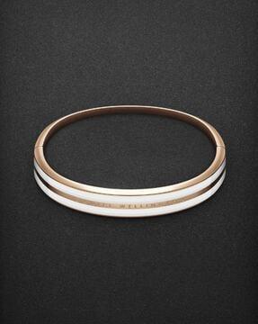 rose gold-plated emalie infinite bracelet