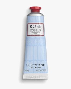 rose 'burst of relaxation' hand cream