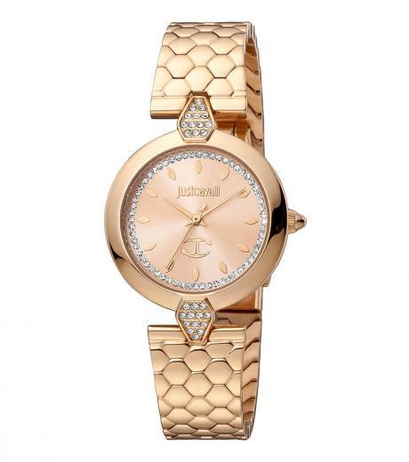 rose gold classic dial watch