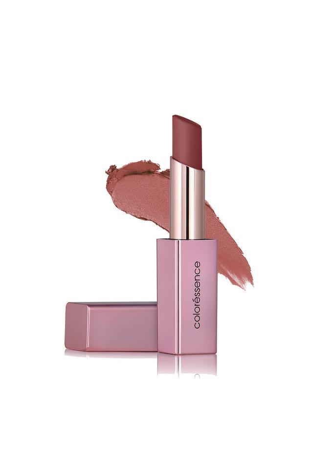 roseate long stay lipstick infused with rose oil _ cocoa butter for hydration upto 12 hrs, moisturising waterproof creamy matte lip color- dark espresso