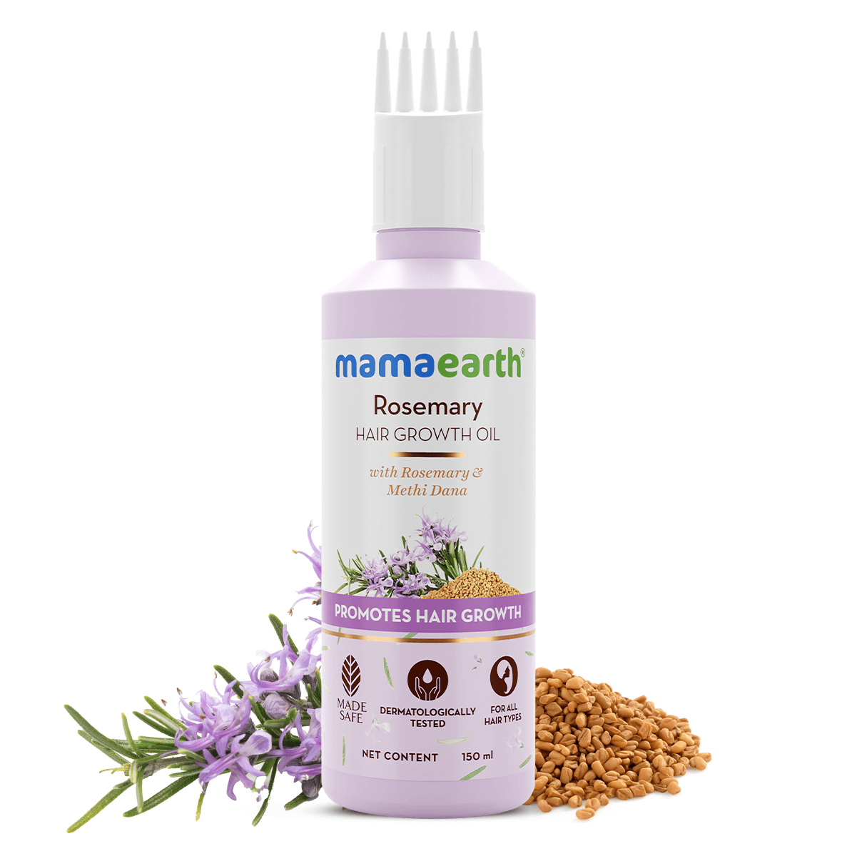 rosemary hair growth oil with rosemary & methi dana for promoting hair growth - 150 ml
