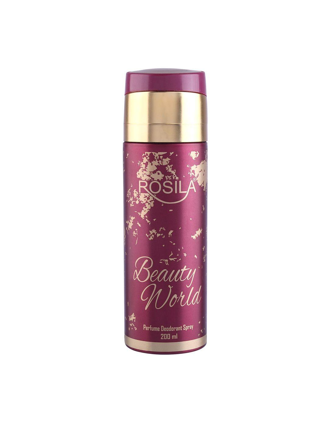 rosila beauty world perfume deodorant spray - 200 ml