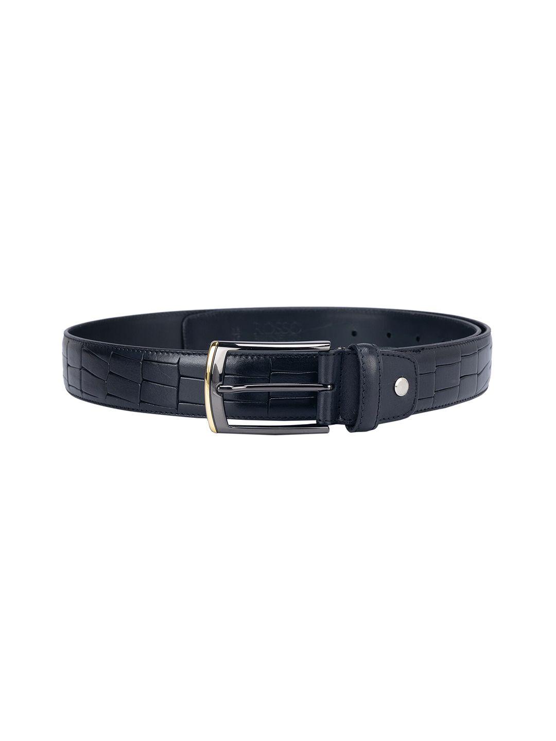 rosso brunello men leather formal belt