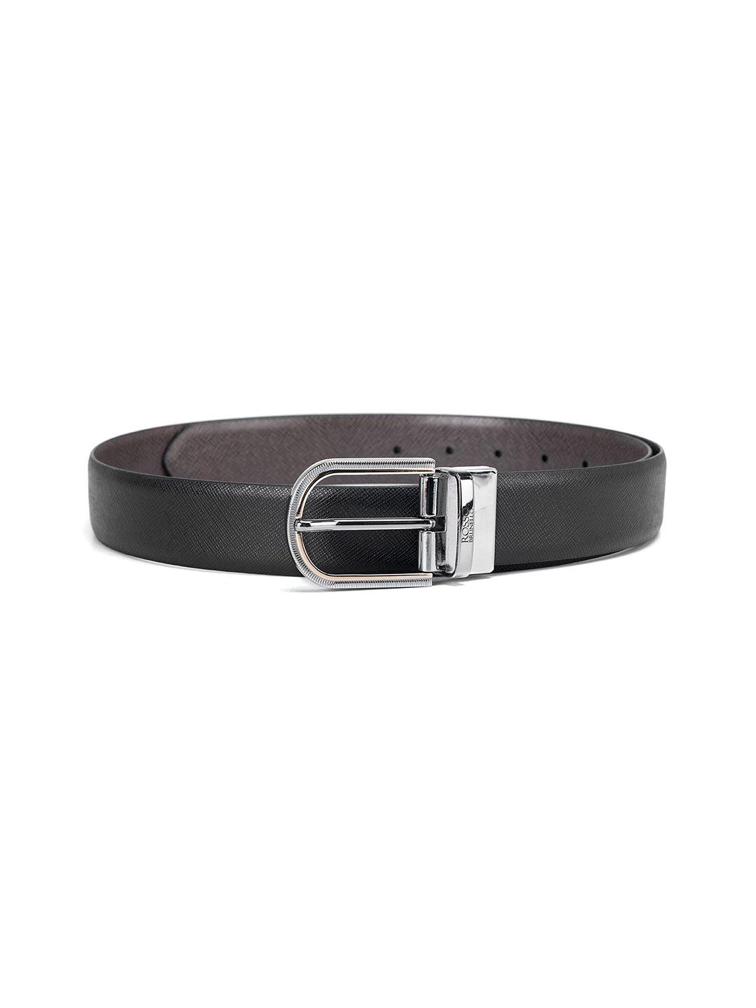 rosso brunello men leather formal belt